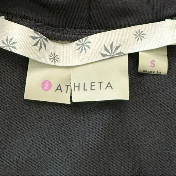 Ruched Zip Hooded Jacket Size Small - Picture 6 of 6